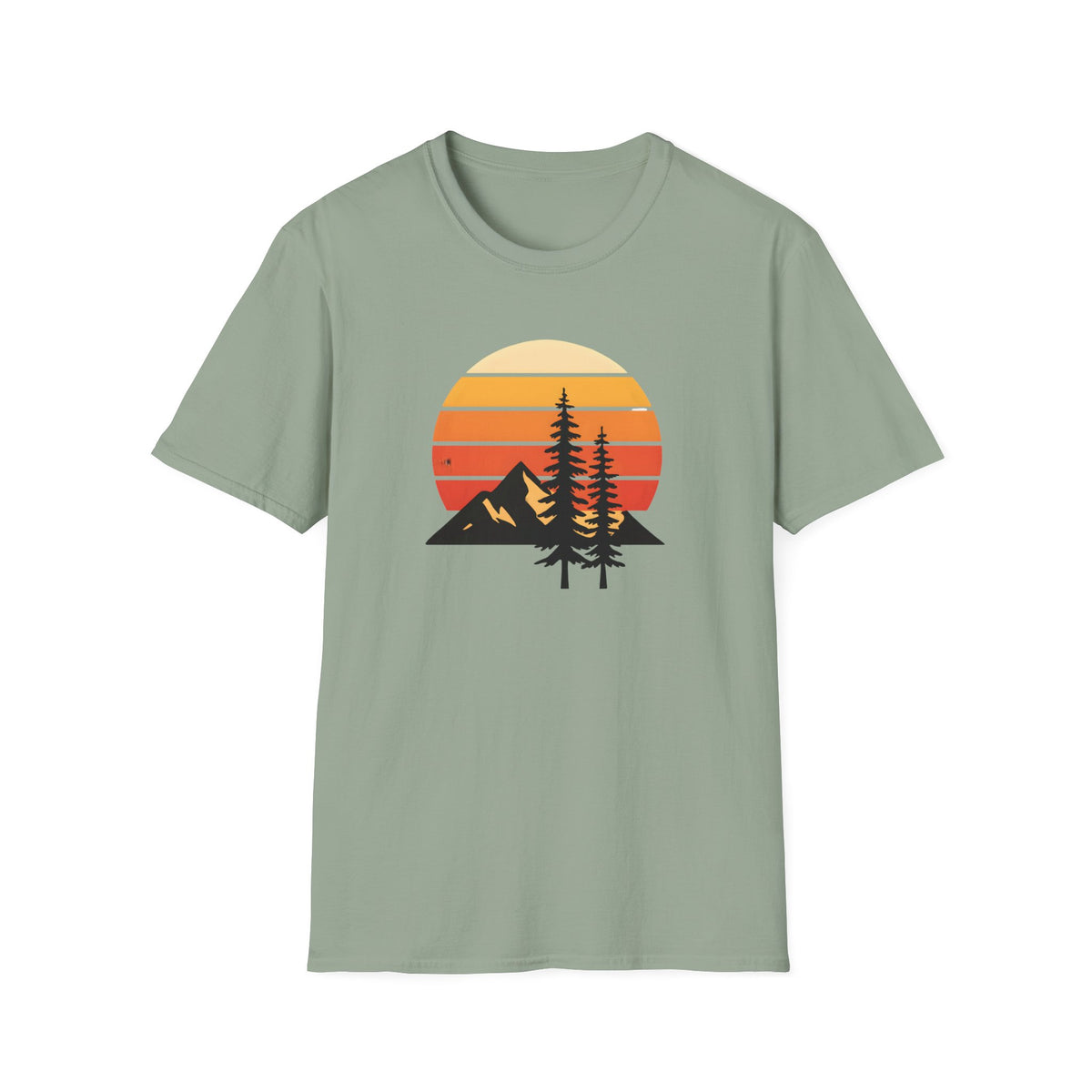 Sunset Over Mountains T-Shirt