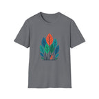 T-Shirt — Minimalist Colorful Leaf Forest Graphic