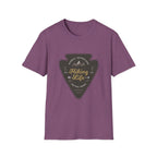 Hiking Life T‑Shirt – Vintage Mountain Patch Design