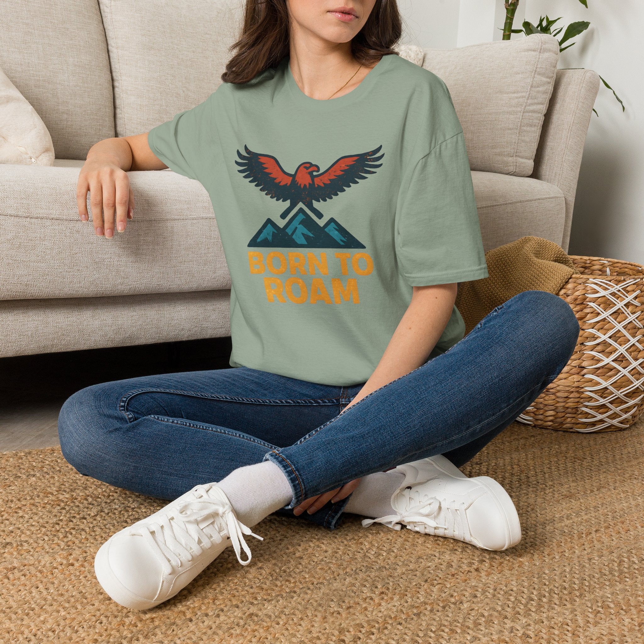 Born to Roam Eagle T-Shirt
