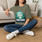 Get Lost in Nature T-Shirt — Outdoor Adventure Graphic Tee