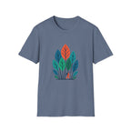 T-Shirt — Minimalist Colorful Leaf Forest Graphic