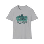 Adventure Awaits Canoe T-Shirt