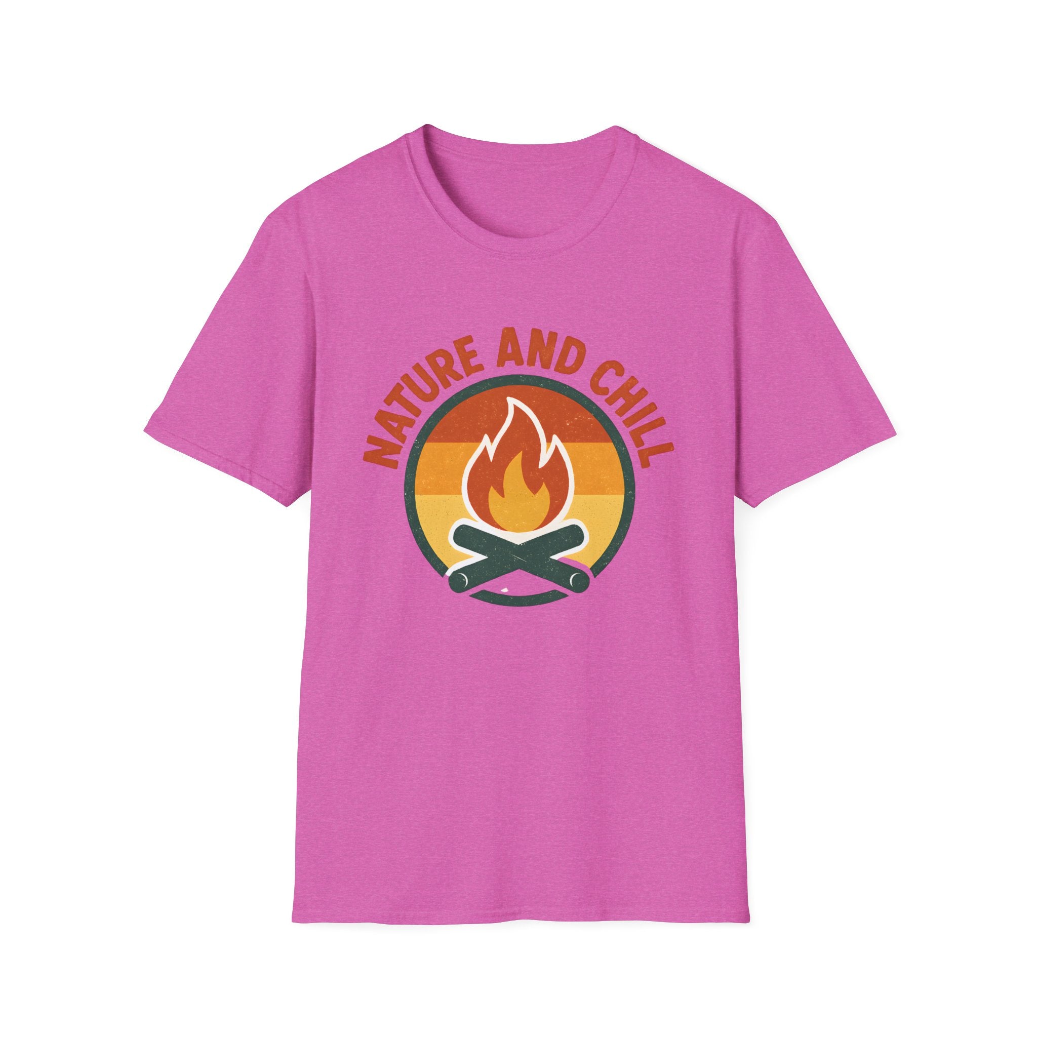 Nature and Chill Campfire T-Shirt