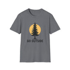 Go Outside Tree T-Shirt — Nature Adventure Graphic Tee