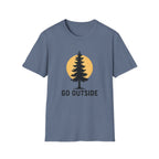 Go Outside Tree T-Shirt — Nature Adventure Graphic Tee