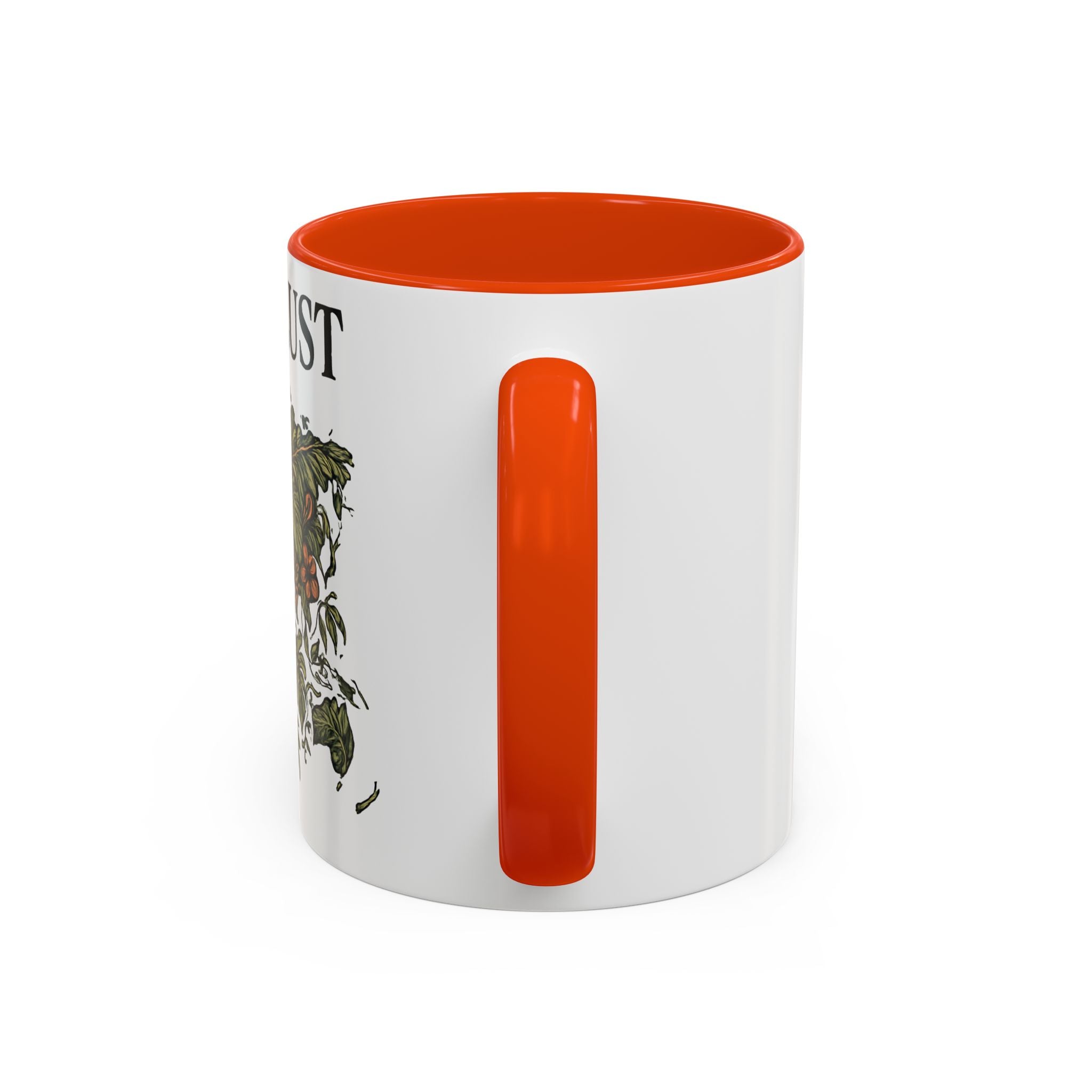 Wanderlust Floral Travel Mug — 11oz/15oz Ceramic Coffee Cup