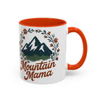 Mountain Mama Coffee Mug — 11oz & 15oz Floral Mountain Ceramic Mug