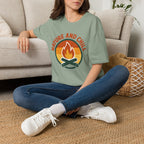 Nature and Chill Campfire T-Shirt