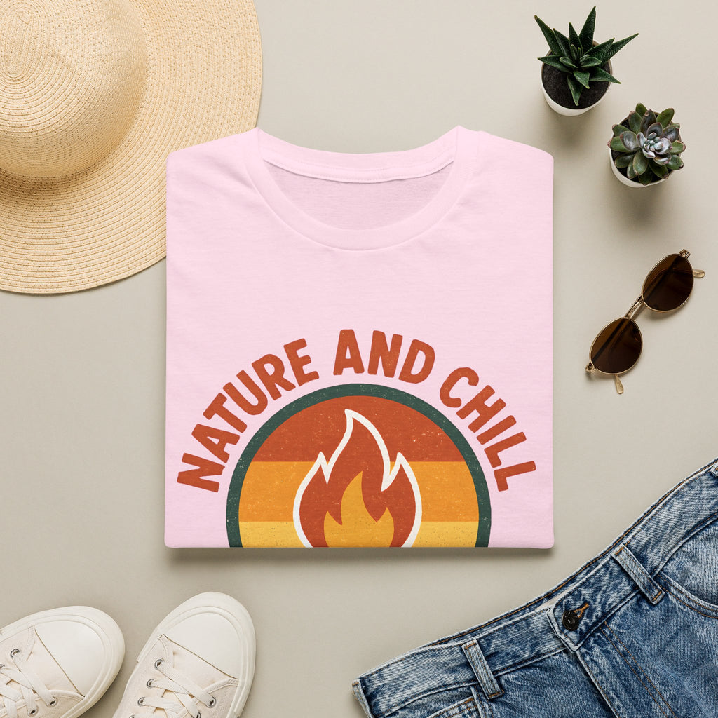 Nature and Chill Campfire T-Shirt