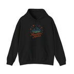 Mountain Mama Hoodie — Floral Mountain Graphic Pullover for Outdoor Moms
