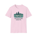 Adventure Awaits Canoe T-Shirt