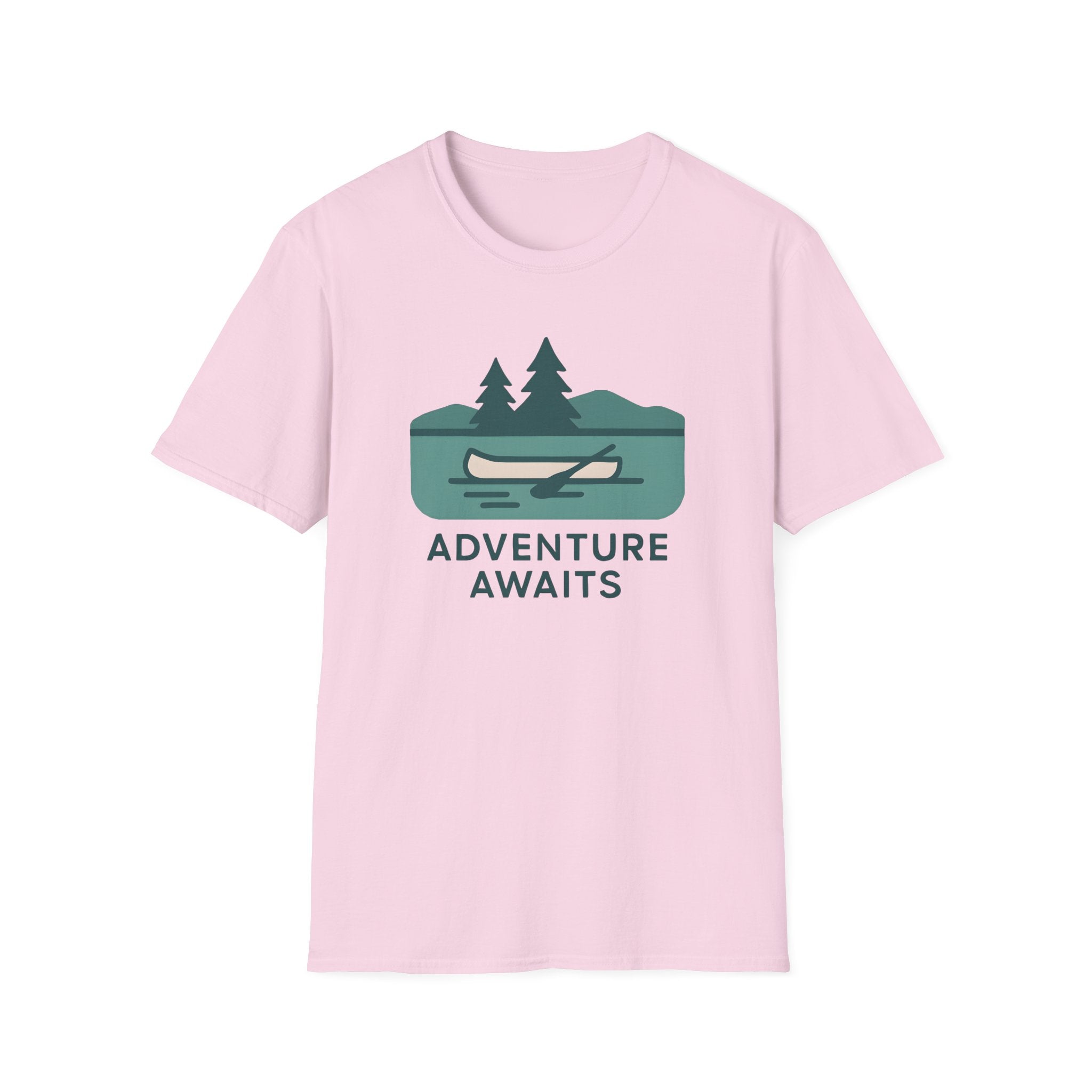 Adventure Awaits Canoe T-Shirt