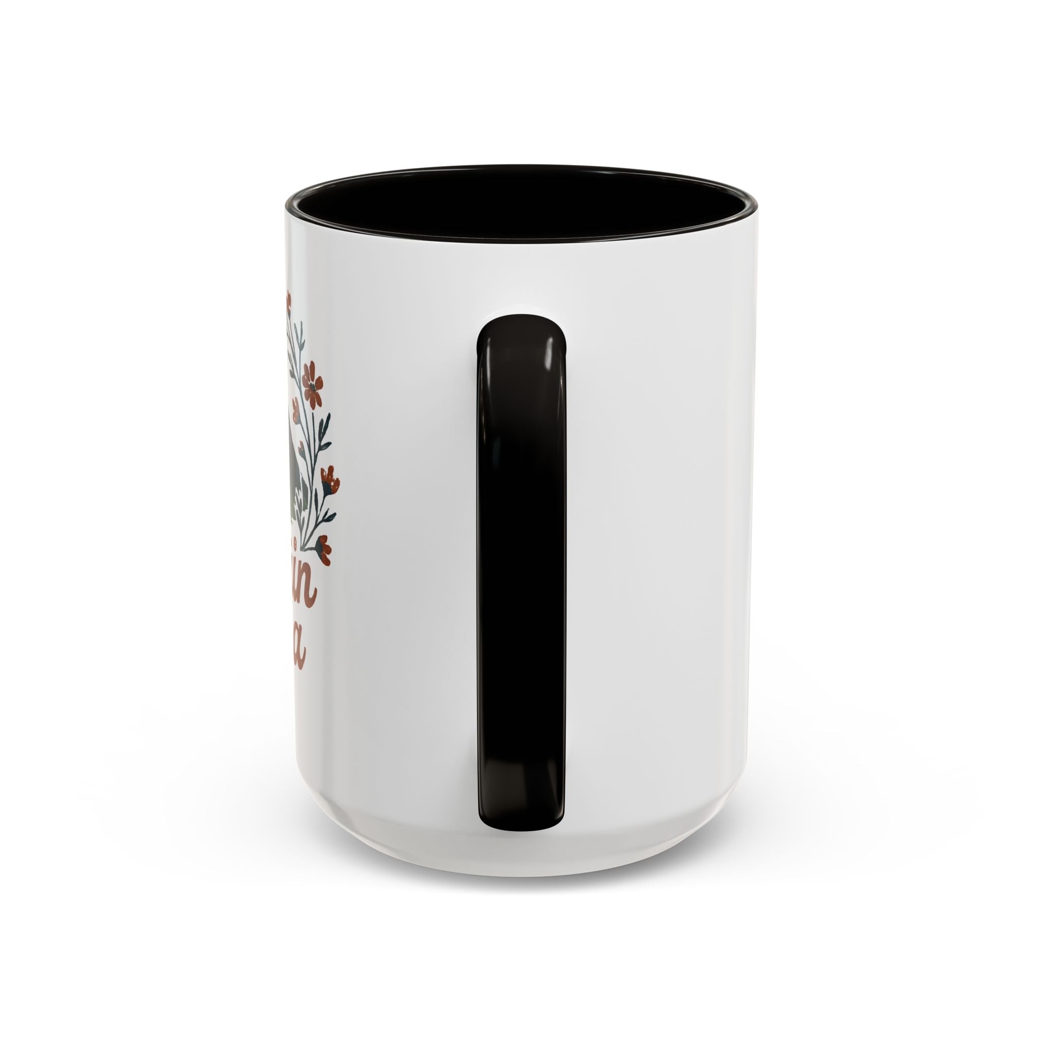 Mountain Mama Coffee Mug — 11oz & 15oz Floral Mountain Ceramic Mug