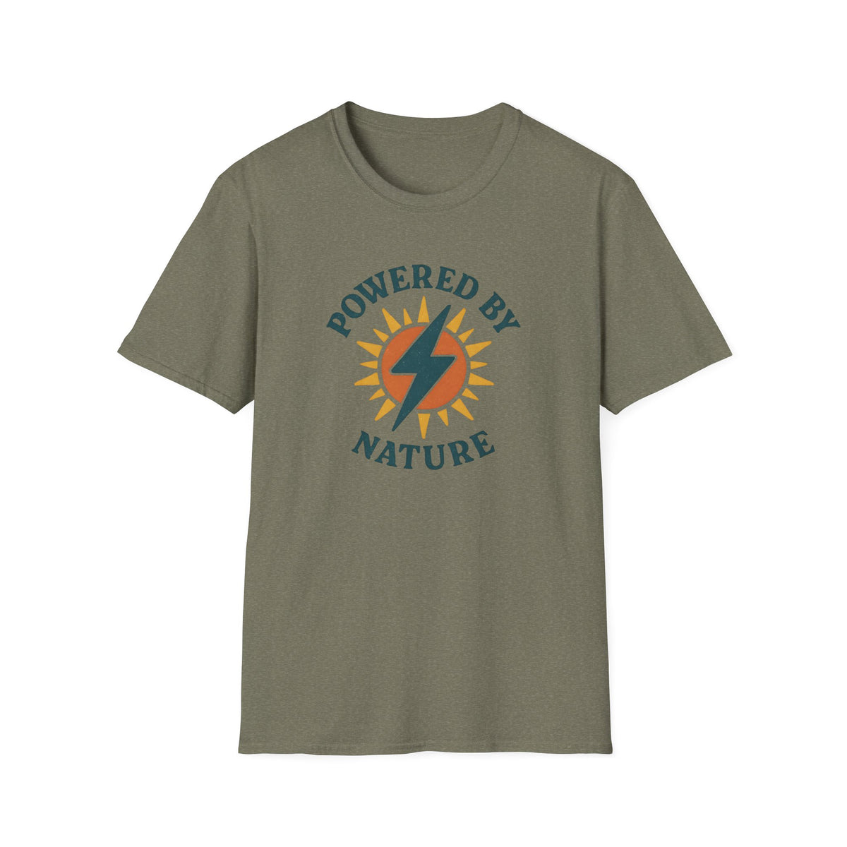 "Powered by Nature" Solar Lightning T-Shirt