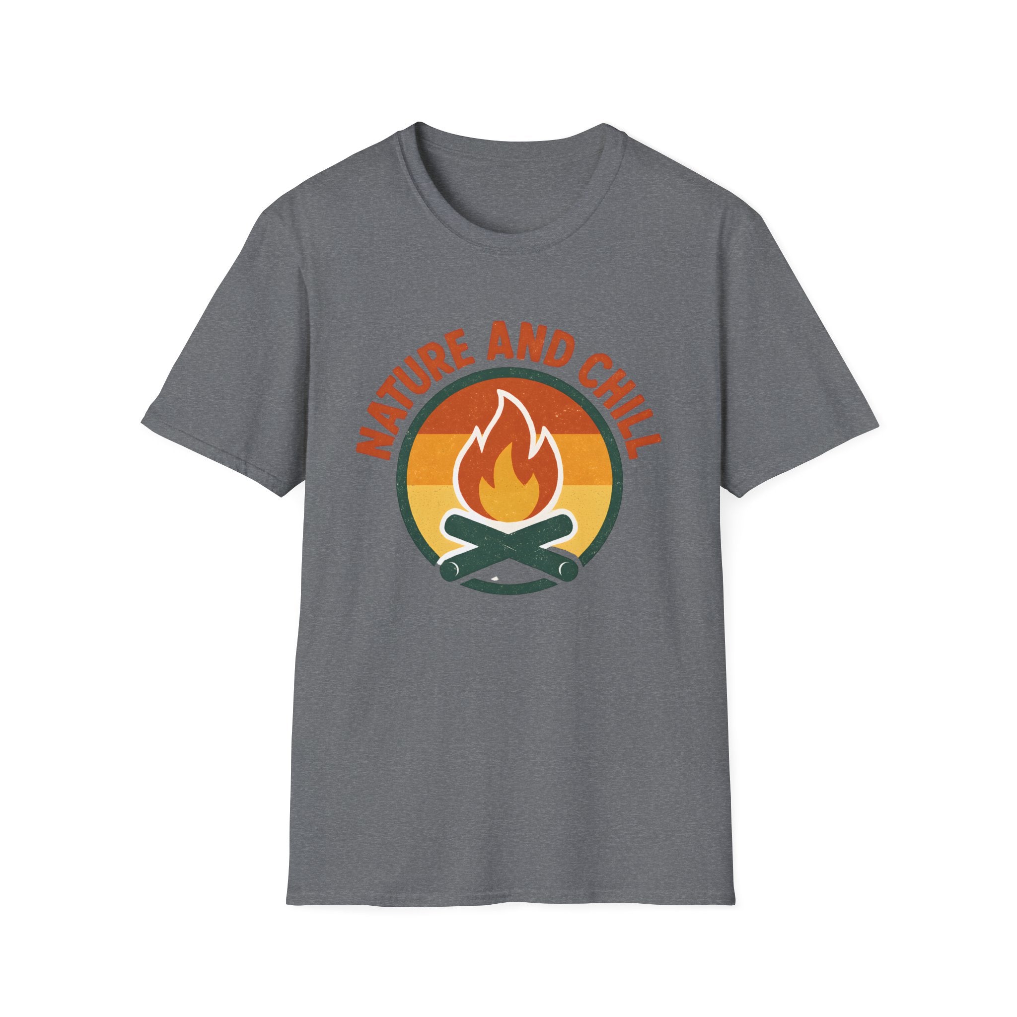 Nature and Chill Campfire T-Shirt
