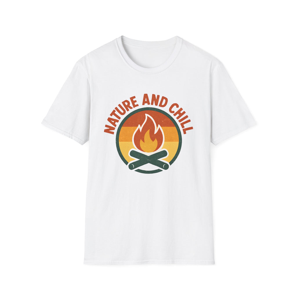 Nature and Chill Campfire T-Shirt