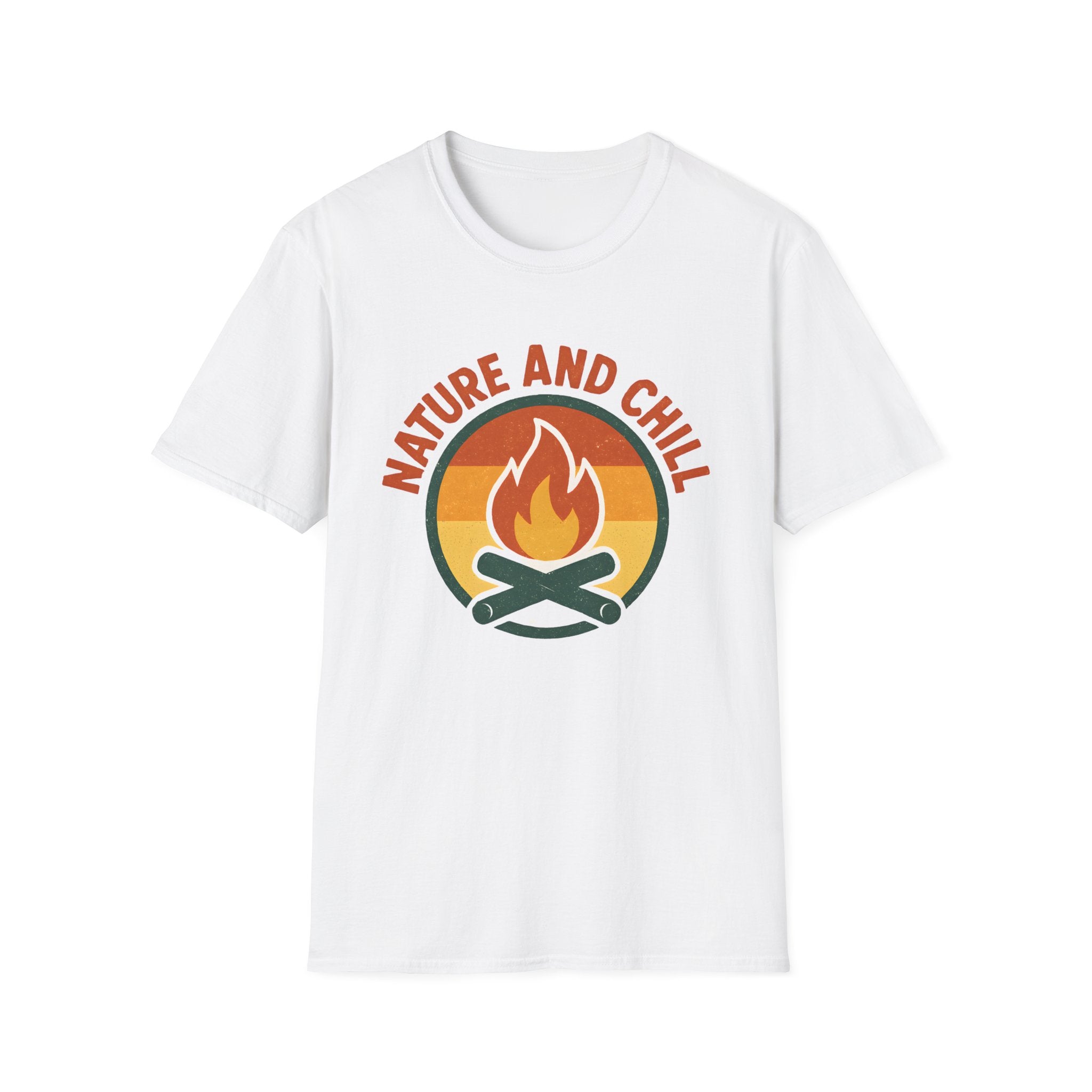 Nature and Chill Campfire T-Shirt