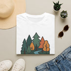 Nature Is My Therapy T-Shirt — Scenic Forest River Graphic Tee