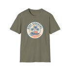 Stay Coastal T-Shirt — Vintage Palm Beach Sunset Tee