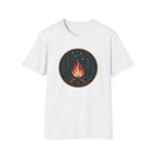 Campfire Night T-Shirt — Cozy Wilderness Bonfire Graphic Tee