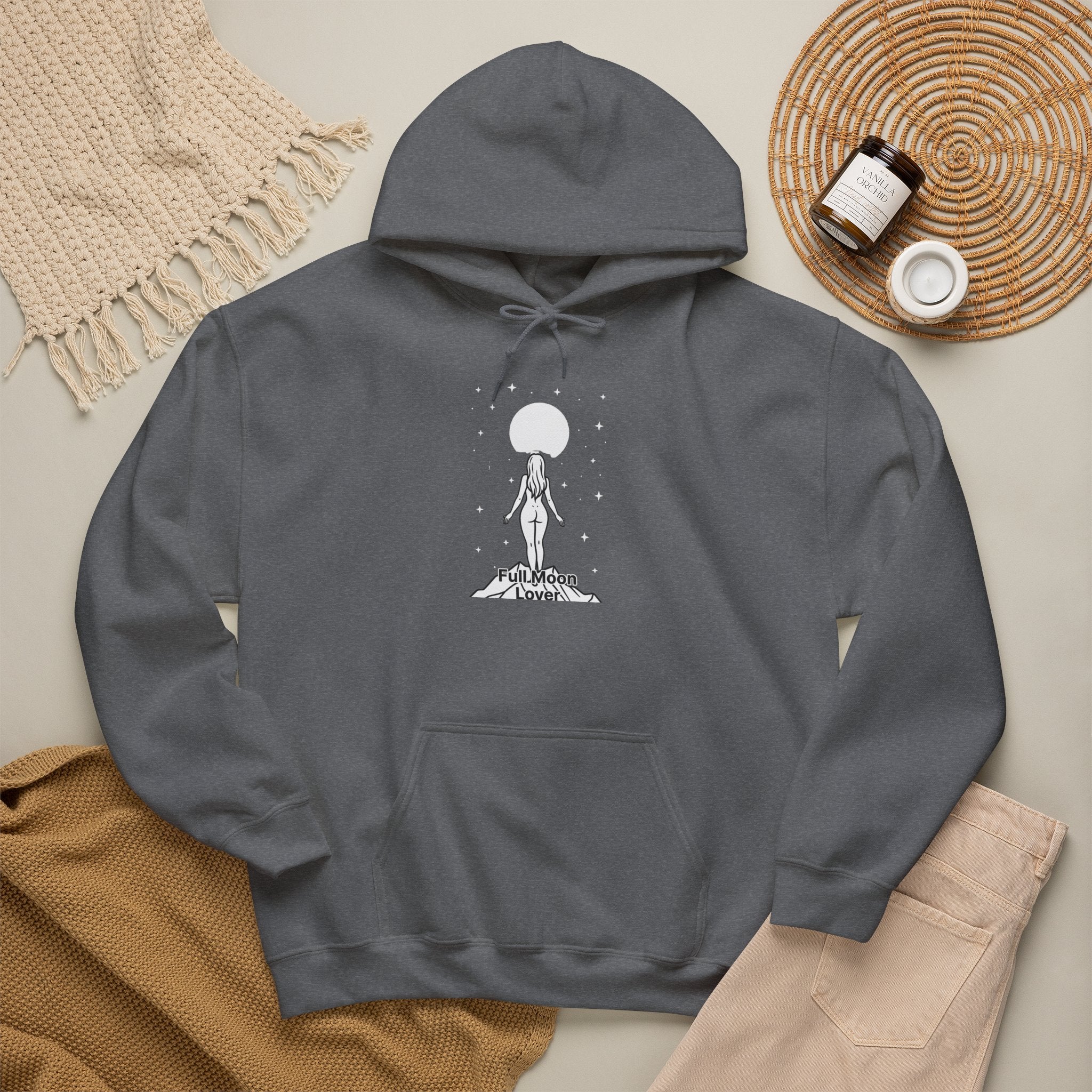 Moon Goddess T-Shirt — Celestial 'Moon Lover' Graphic Tee