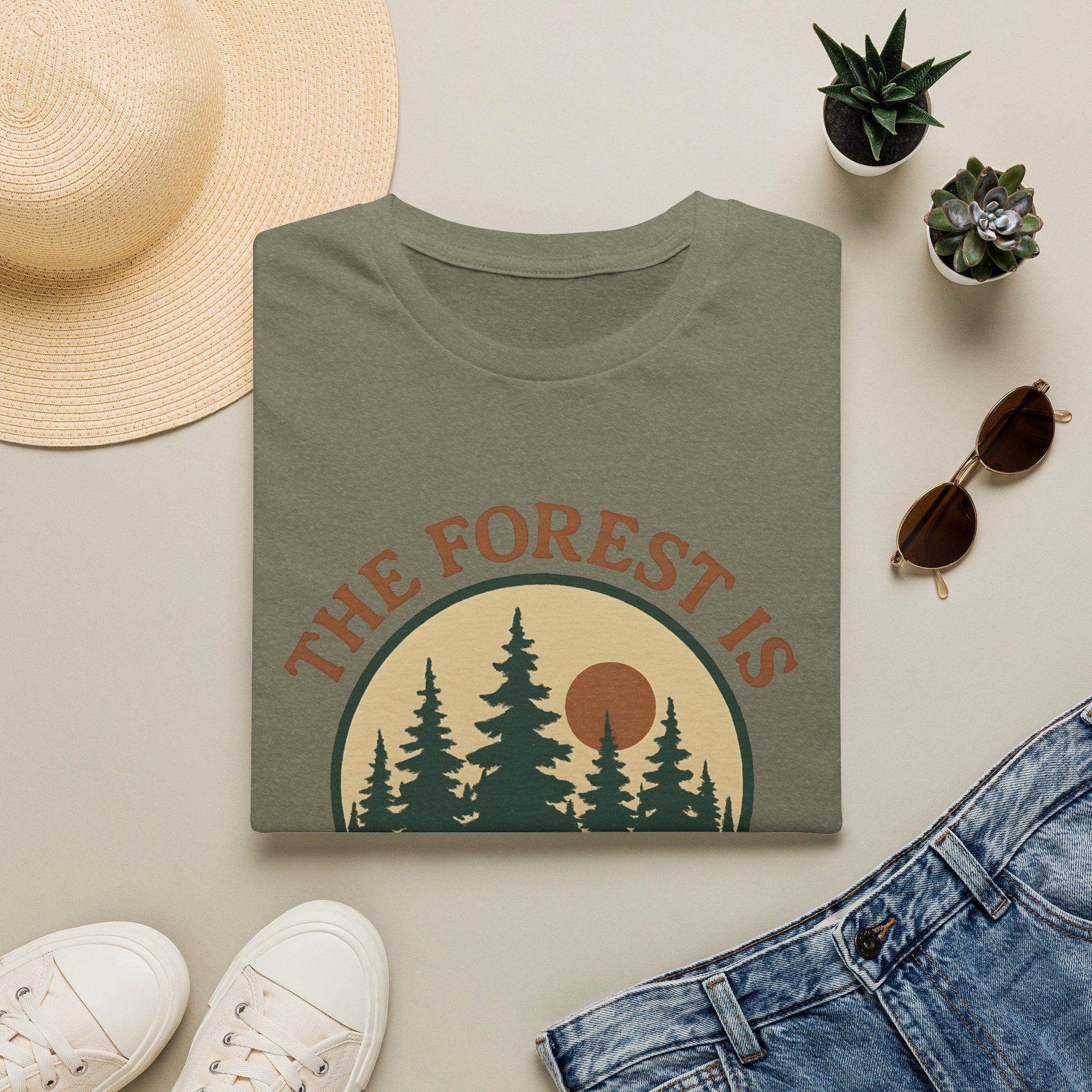 The Forest Is My Sanctuary T-Shirt