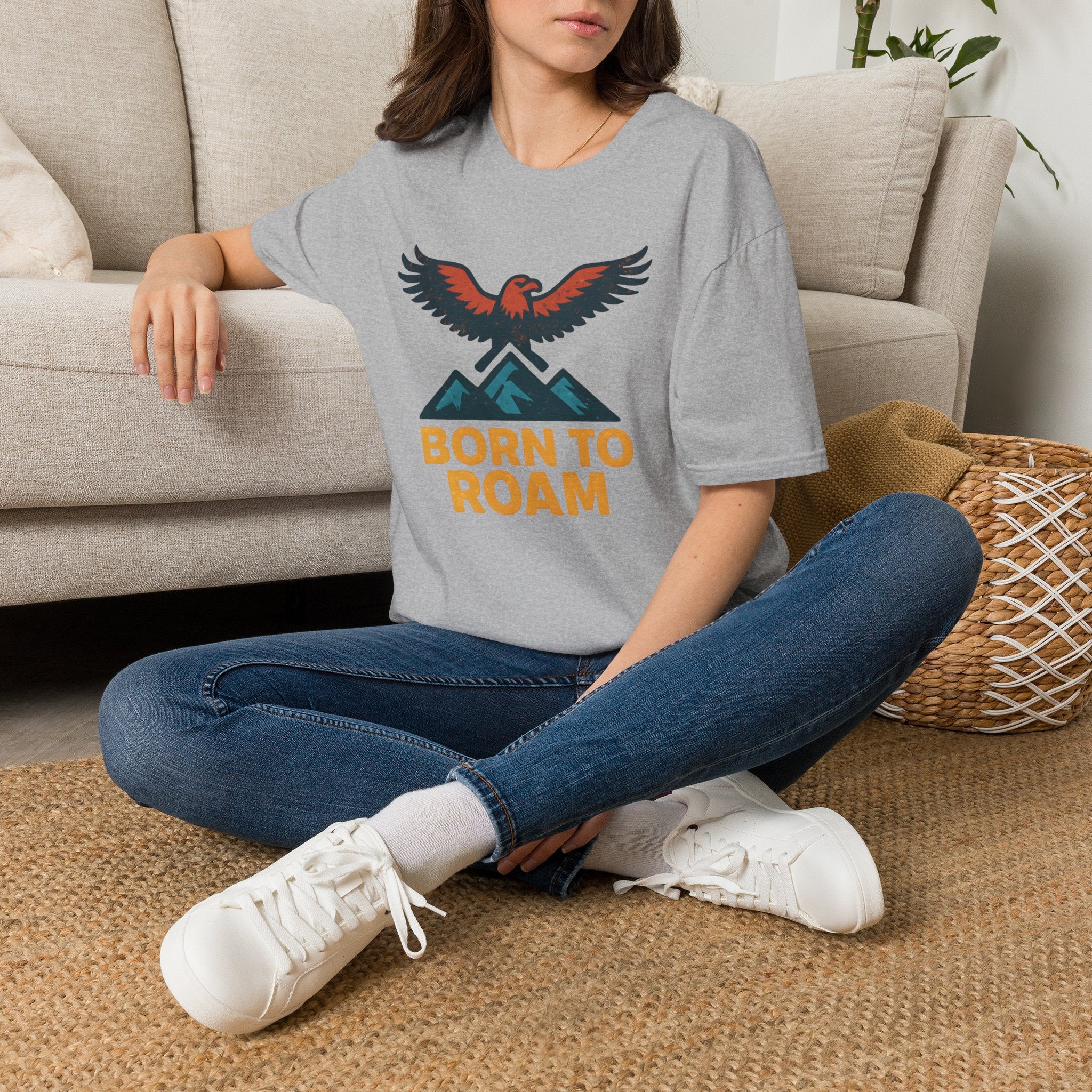 Born to Roam Eagle T-Shirt