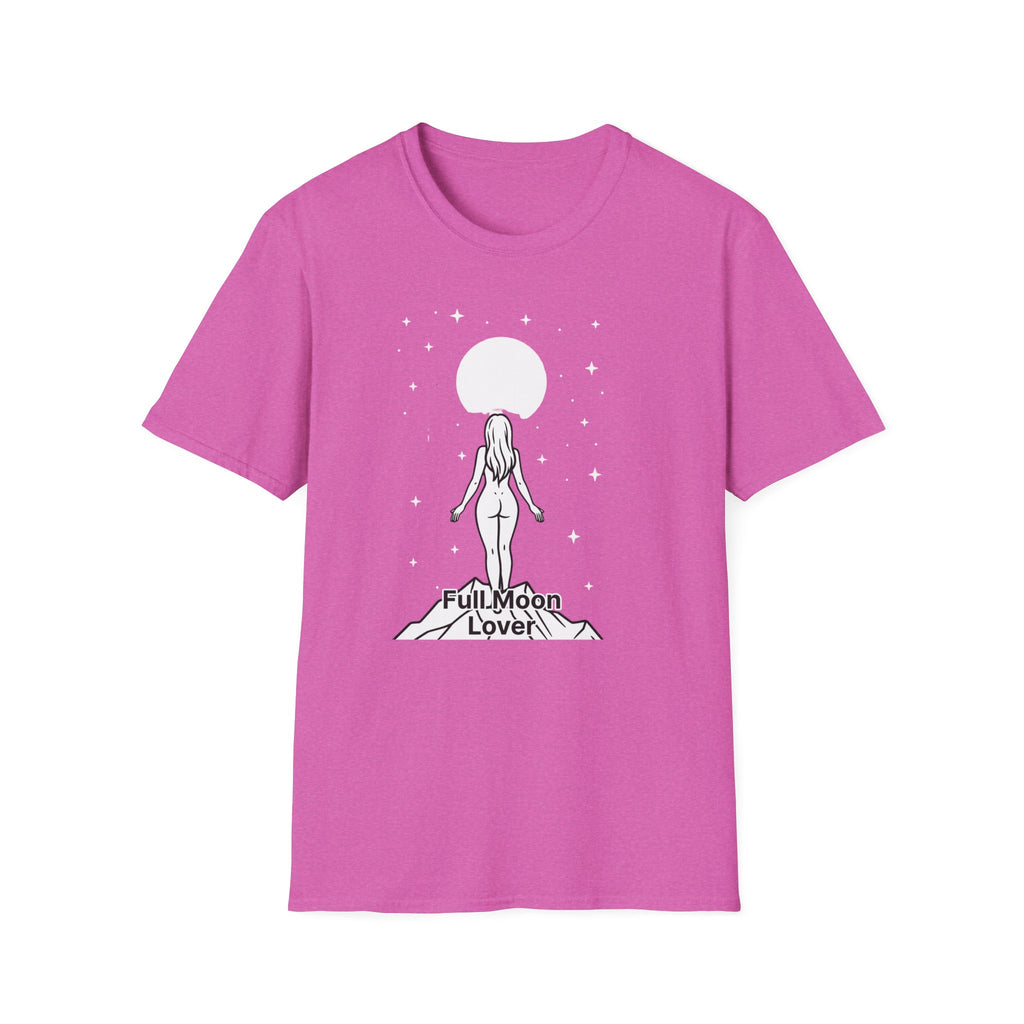 Moon Goddess T-Shirt — Celestial 'Moon Lover' Graphic Tee