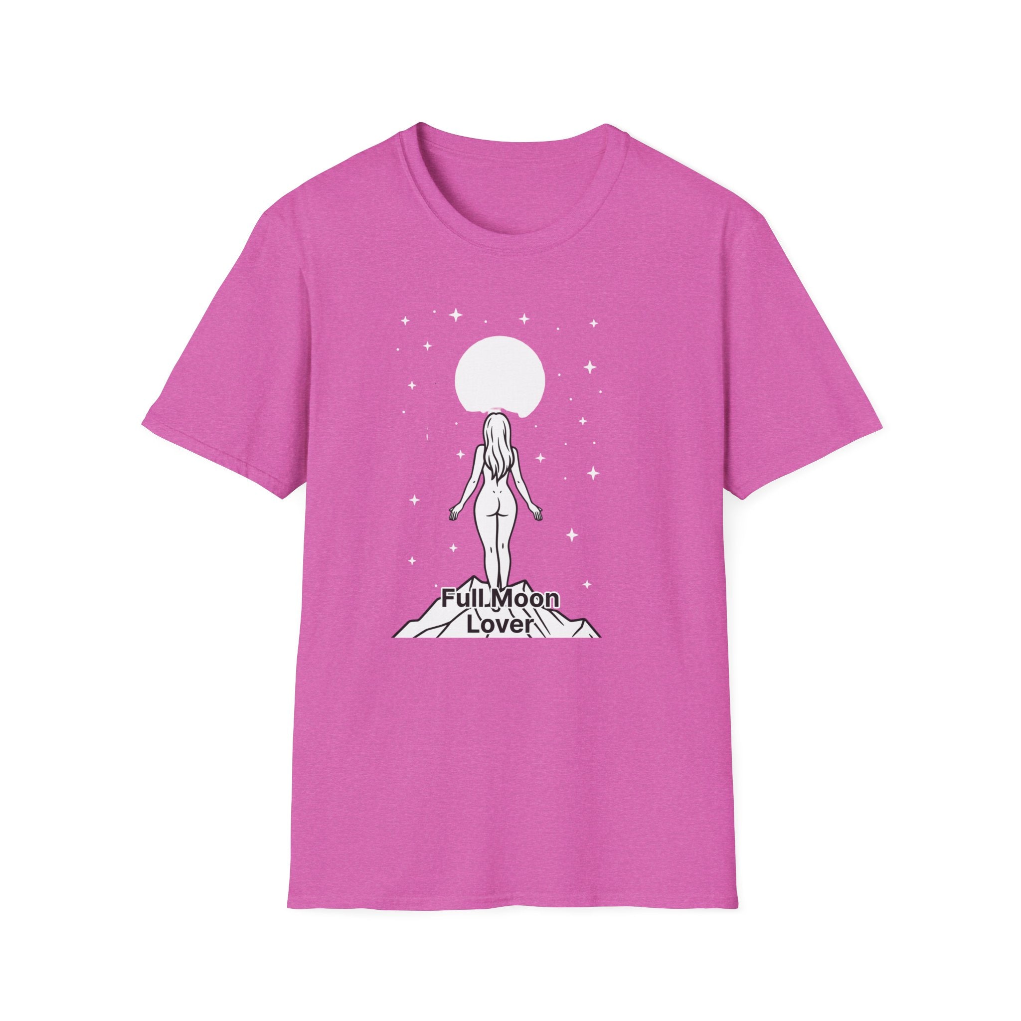 Moon Goddess T-Shirt — Celestial 'Moon Lover' Graphic Tee