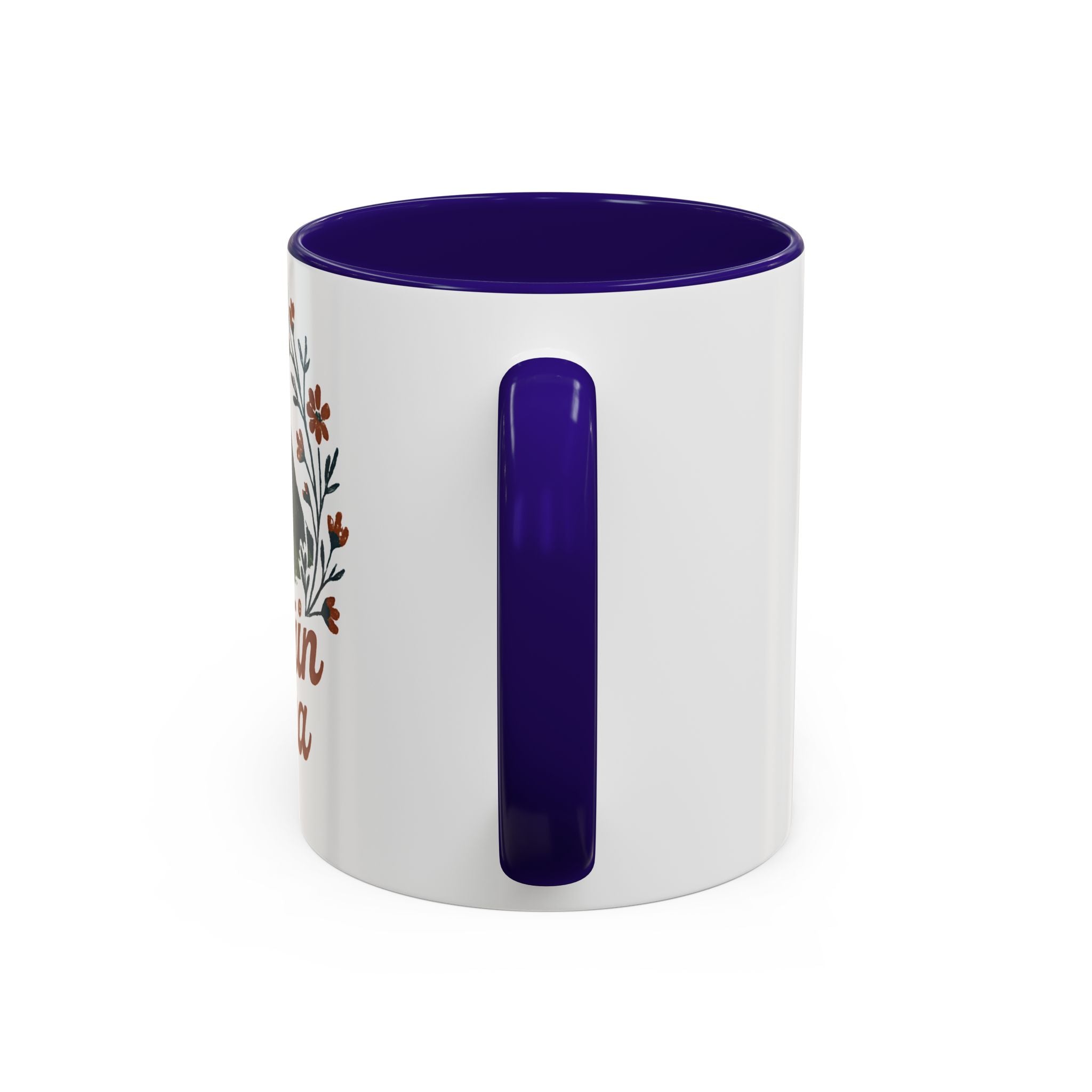 Mountain Mama Coffee Mug — 11oz & 15oz Floral Mountain Ceramic Mug