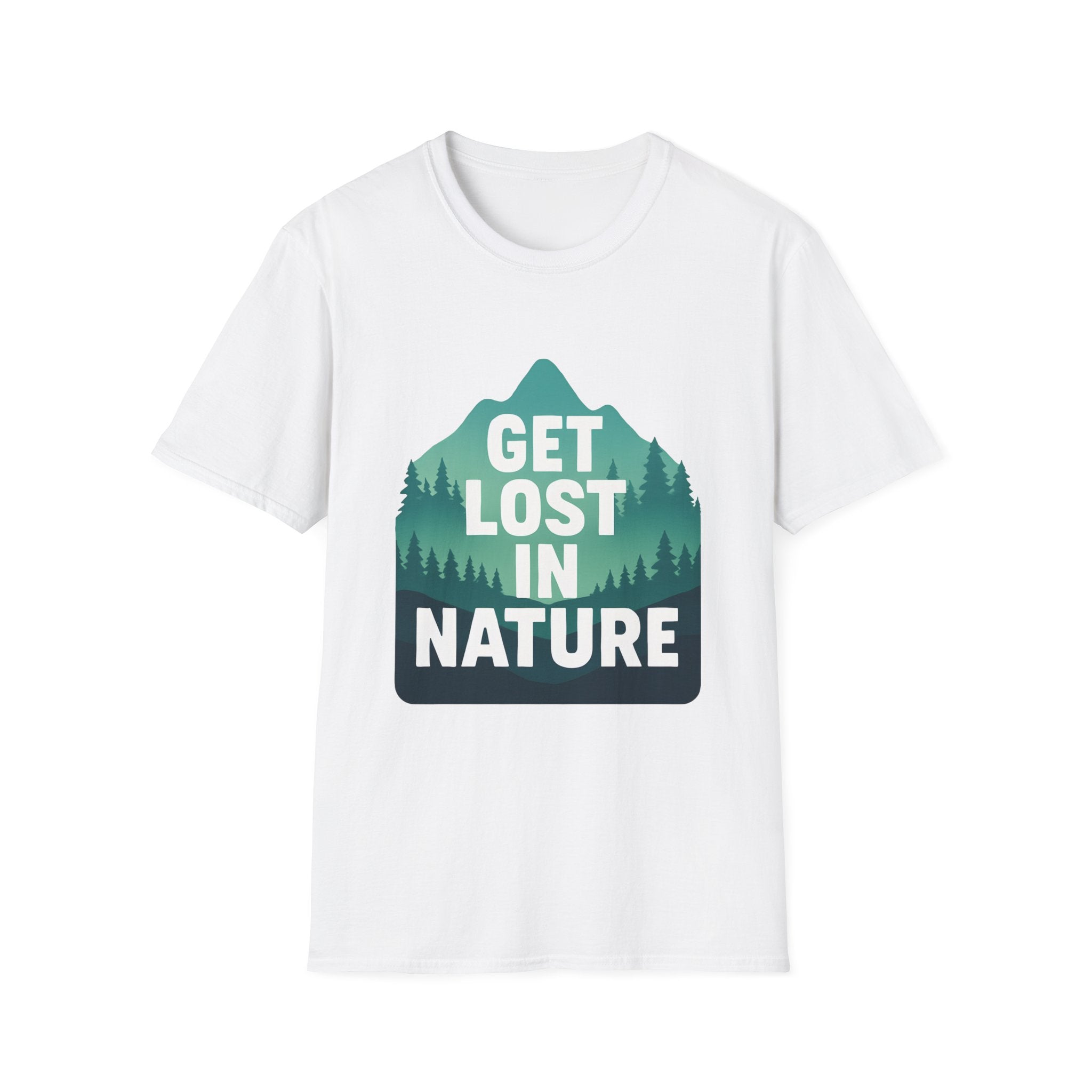 Get Lost in Nature T-Shirt — Outdoor Adventure Graphic Tee
