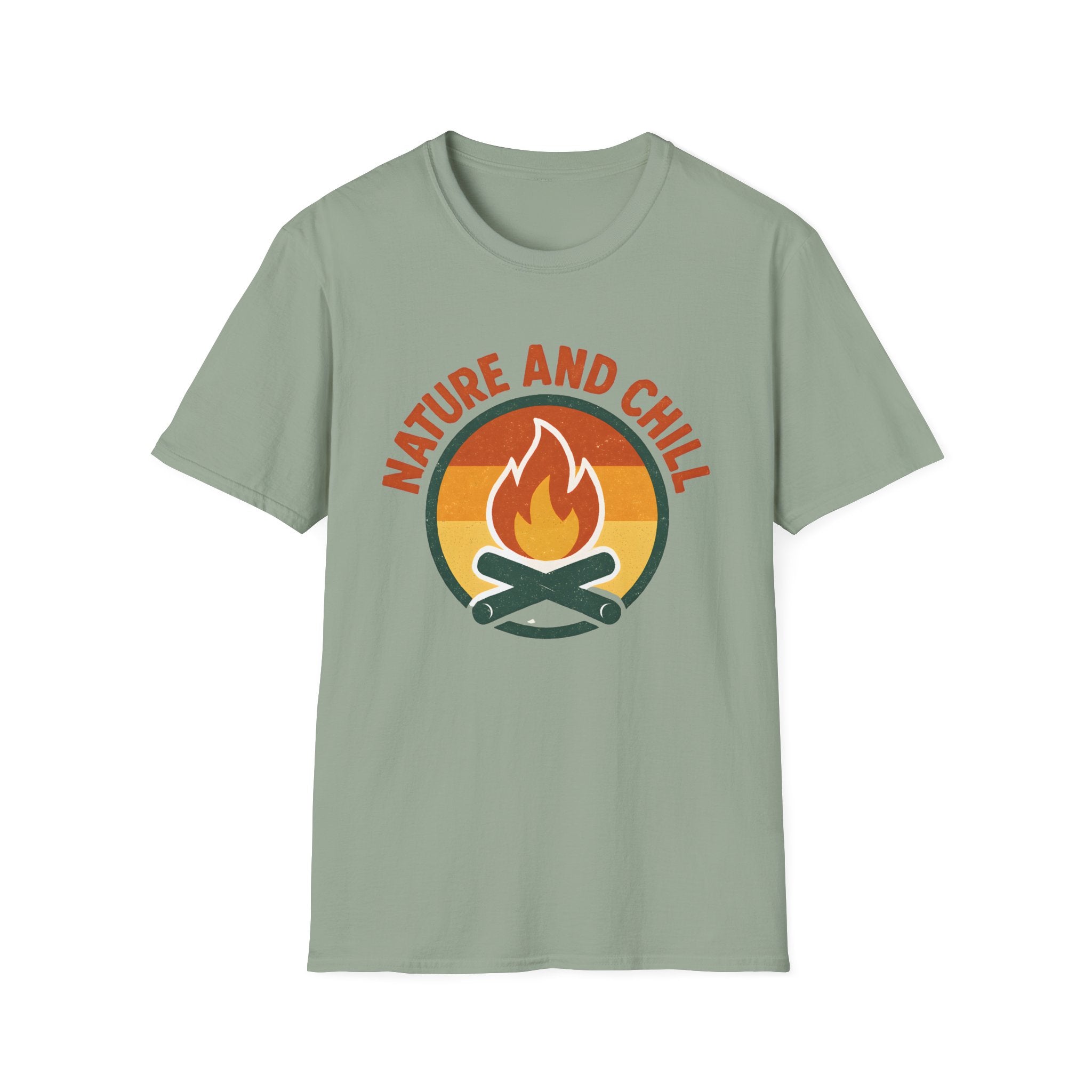 Nature and Chill Campfire T-Shirt
