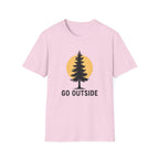 Go Outside Tree T-Shirt — Nature Adventure Graphic Tee