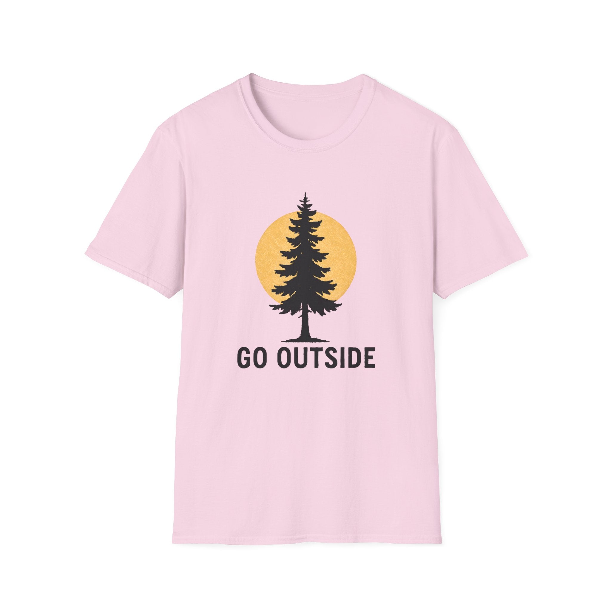 Go Outside Tree T-Shirt — Nature Adventure Graphic Tee