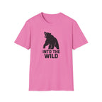 Into The Wild Bear T-Shirt — Outdoor Adventure Graphic Tee