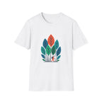 T-Shirt — Minimalist Colorful Leaf Forest Graphic