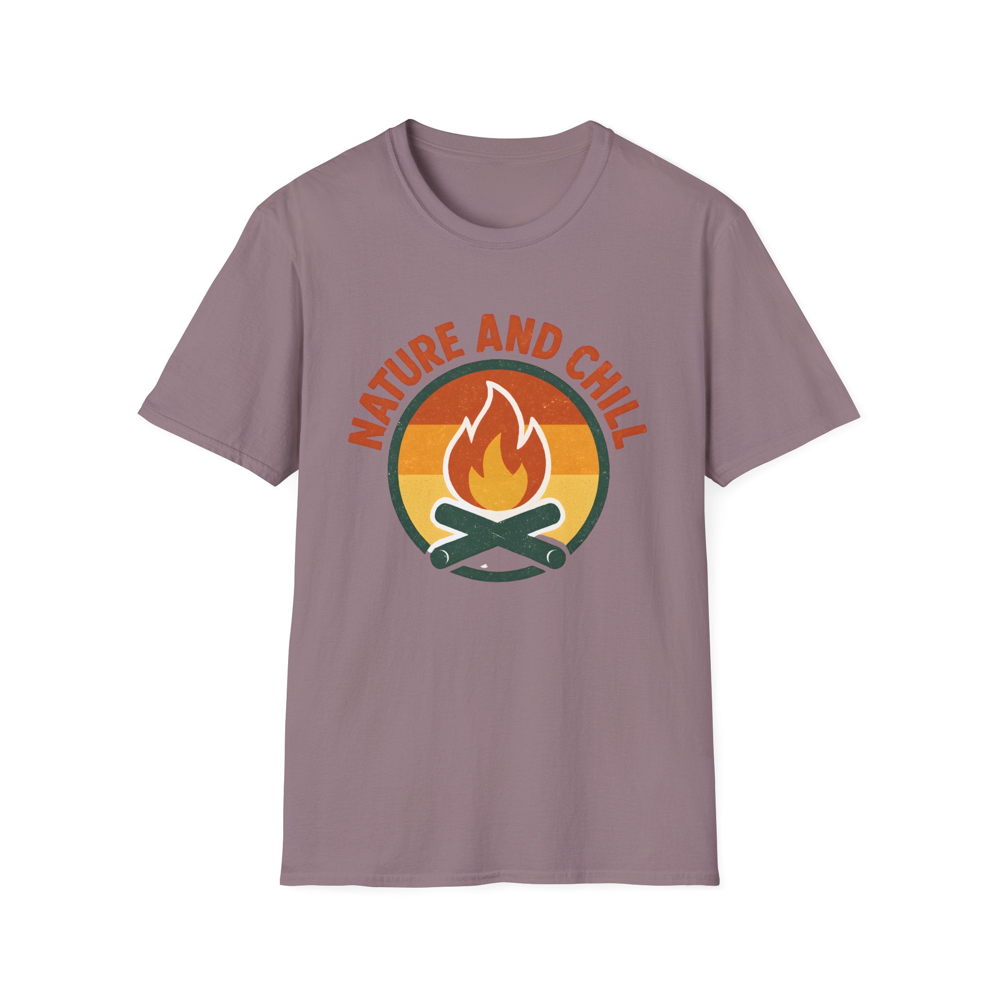 Nature and Chill Campfire T-Shirt