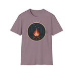 Campfire Night T-Shirt — Cozy Wilderness Bonfire Graphic Tee