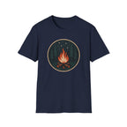 Campfire Night T-Shirt — Cozy Wilderness Bonfire Graphic Tee