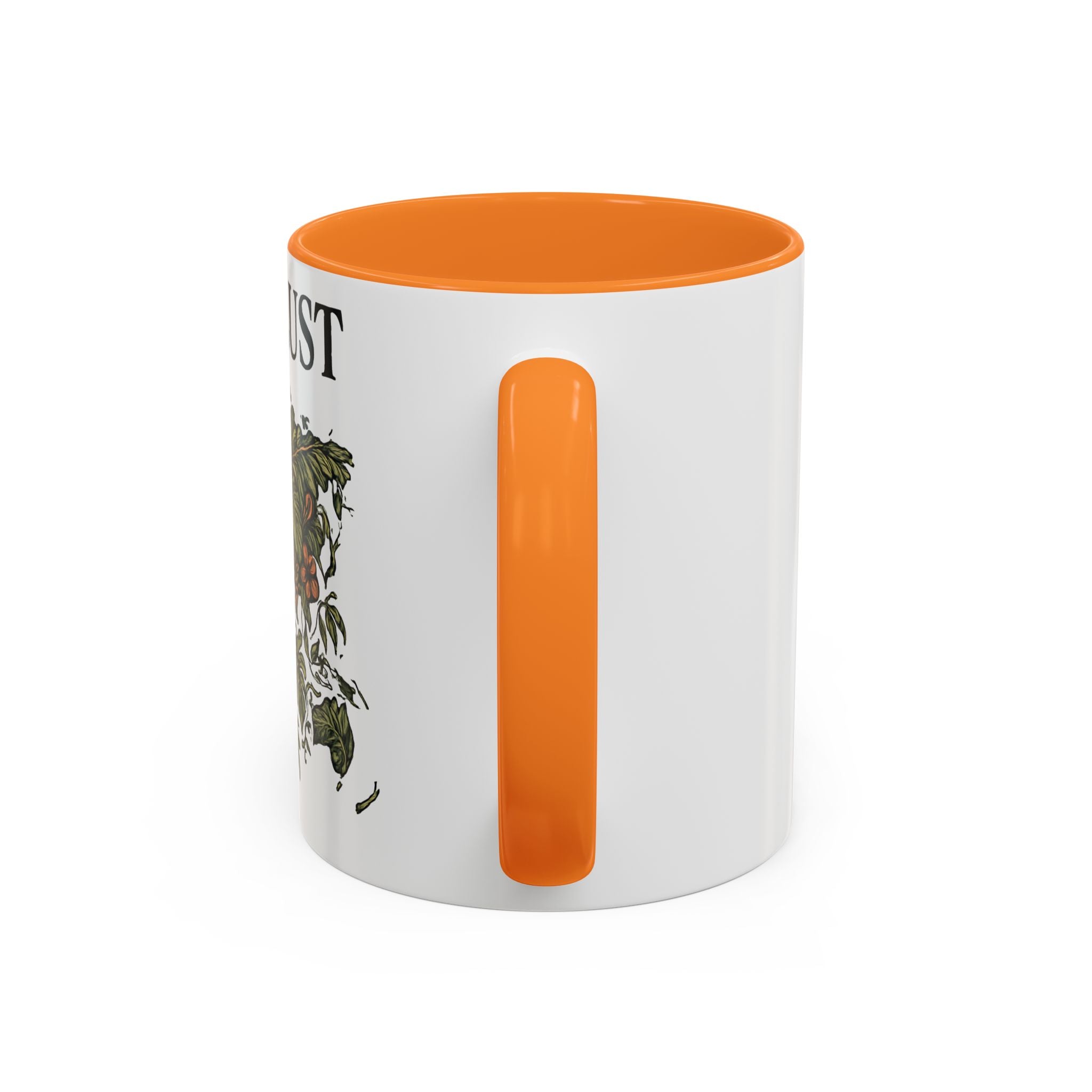 Wanderlust Floral Travel Mug — 11oz/15oz Ceramic Coffee Cup