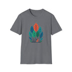 Minimalist Colorful Leaf Forest Graphic T-Shirt