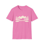 Mountain Pines T-Shirt — Minimal Scenic Forest Graphic