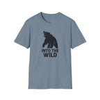 Into The Wild Bear T-Shirt — Outdoor Adventure Graphic Tee